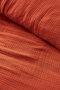 L'essentiel linge de maison Colcha doble Muslin Rojo teja 220 x 250